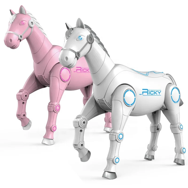 RC Smart Horse Play Robot Cartoon Cute Animal Intelligent Induction Pet Educational Toys For Children Christmas Gift | Игрушки и хобби
