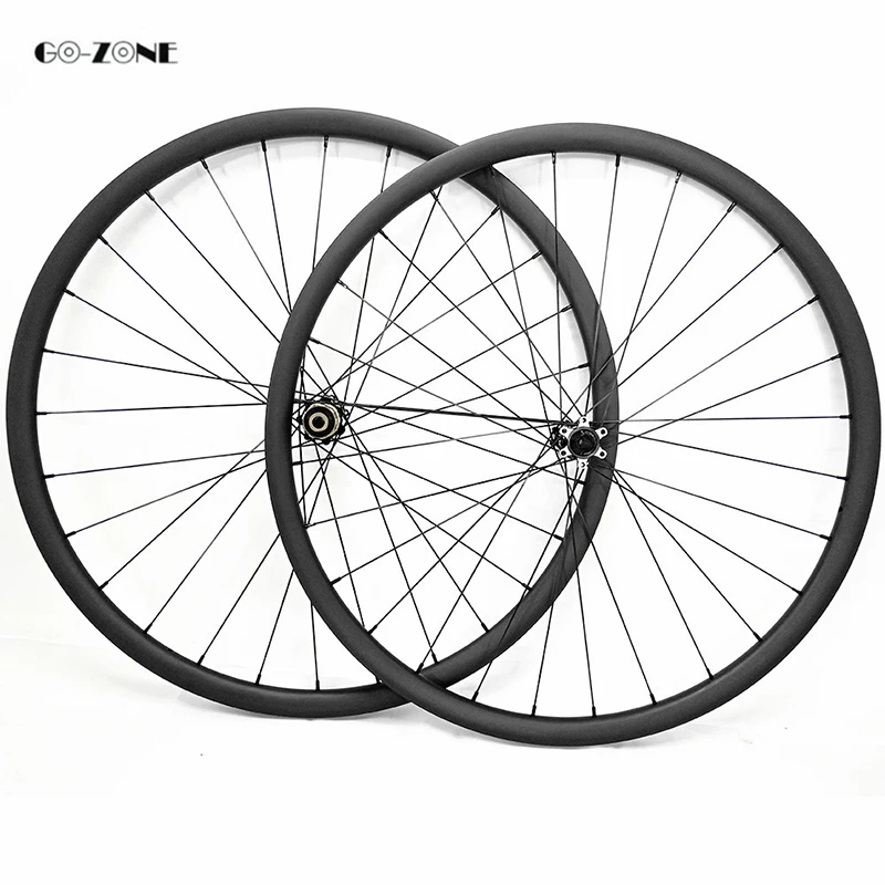 29 дюймов углеродное колесо 37x24 мм бескамерное bicicleta aro горные дисковые колеса novatec