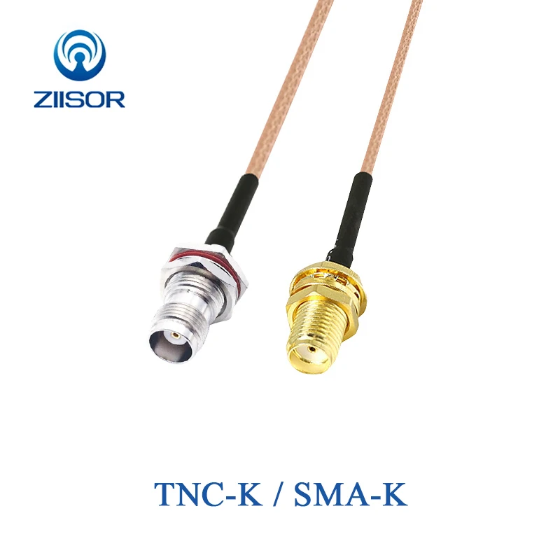 Antenna Adapter Extensible RG316 Cable Universal Feeder TNC-K Female to SMA-K Radio Antena | Мобильные телефоны и