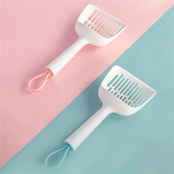 

1 PC Cat Litter Shovel Pet Cleanning Tool Plastic Scoop Cat Sand Cleaning Products Toilet For Dog Food Spoons