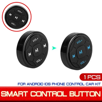 

for Android IOS Phone Control Car Kit Universal Car Wireless Remote Control bluetooth Steering Wheel Mobile Phone MP3 Music Play