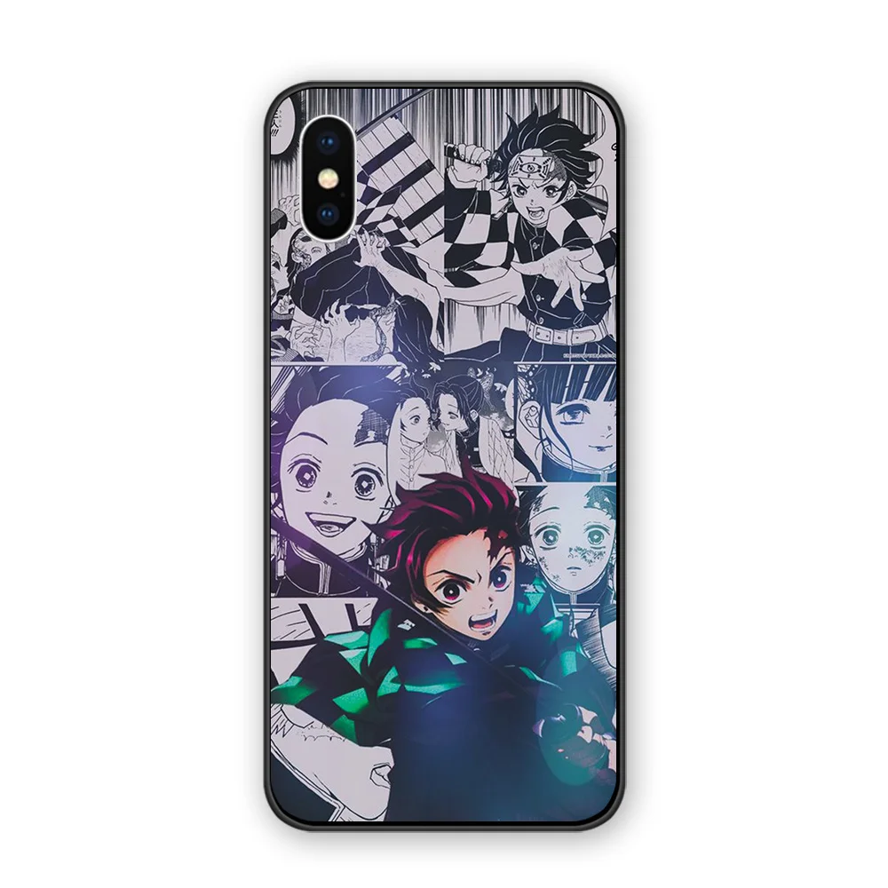 Kamado Nezuko Kimetsu no Yaiba Demon Slayer чехол для телефона чехол для iPhone 5 5S SE 6 6S 7 8 X XS XR 11 Pro Max силиконовый чехол из ТПУ