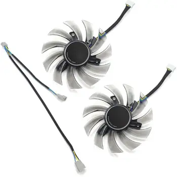 

75mm GA81S2U DC 12V 0.35A 4Pin Cooler Fan 40x40x40MM For ZOTAC GTX 970 Graphics Video Card Fans M6CB