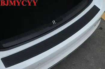 

BJMYCYY Car Rear Bumper Scuff Protective Sill Cover For Toyota Camry Corolla RAV4 Highlander/Land Cruiser/PRADOVios Vitz Peugeot