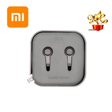 Оригинальные наушники xiaomi Youth версии 3,5 мм, стерео наушники с проводным управлением, mi C для mi Red mi Note 4 5 A 4X3X3 S 5Plus mi X2 MAX