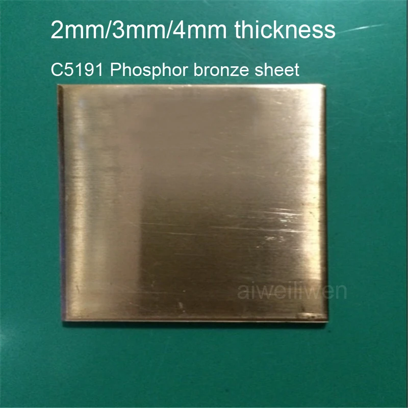 Details about   Phosphor Bronze Sheet Plate Metal Foil Panel Various Sizes 0.1mm-0.8mm Thick 