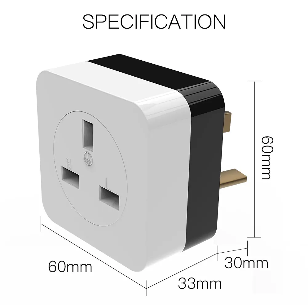 WiFi Smart 16A кондиционер компаньон ИК пульт дистанционного управления Лер настенный штекер Smart Life Tuya приложение управление работа с Alexa Google Home