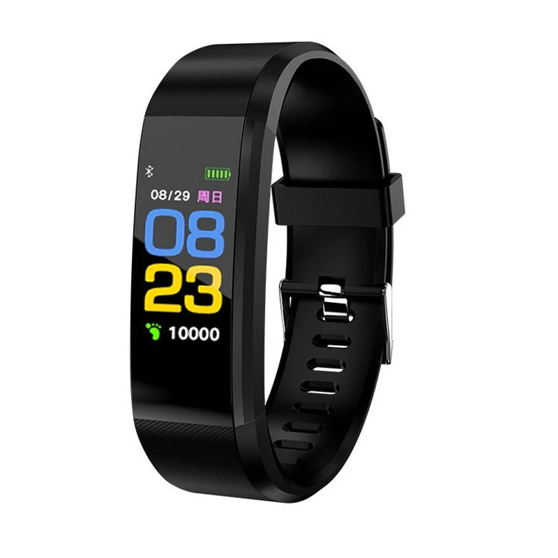 115 Plus Smart Band Heart Blood Rate Pressure Monitor SmartWatch Fitness Watch Sport Wristband For Men Women | Электроника