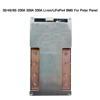 

BMS 3S 4S 8S 200A 300A 330A LiFePO4 3.2V Li-ion 18650 Lithium Battery Protection Board Balance BMS PCB 30V For Solar Panel 3.7V