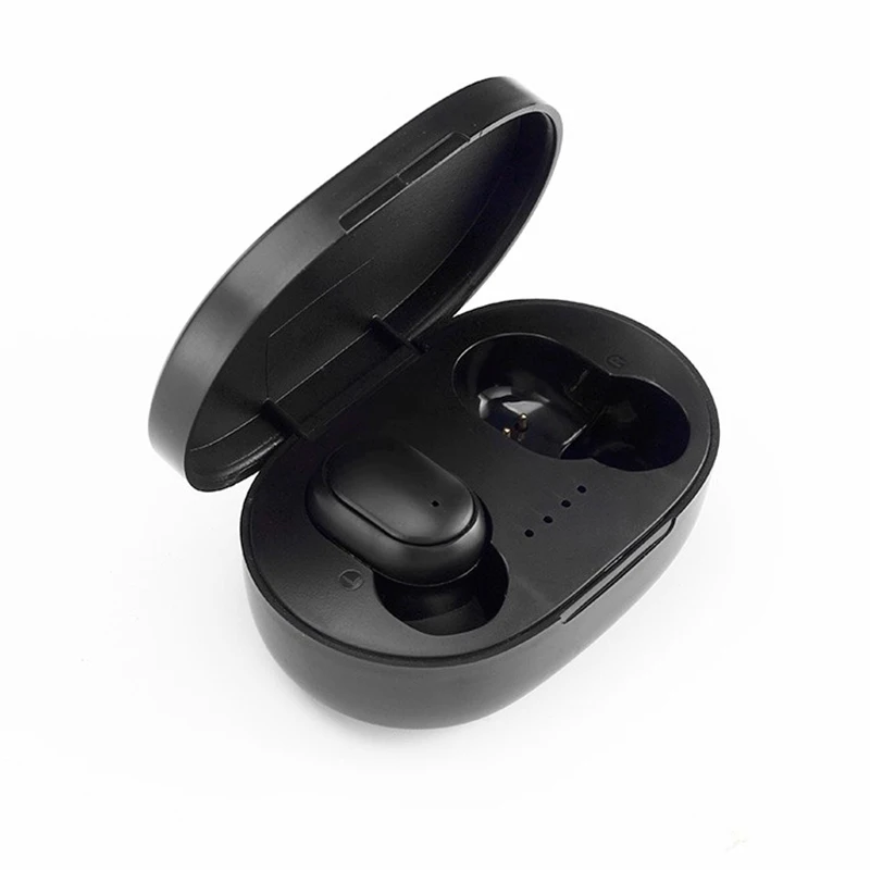 

A6S TWS Bluetooth Earphones Handsfree Earbuds Stereo Wireless Noise Cancellation With Mic For iPhone Xiaomi Redmi Airdots