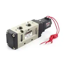 AC220V 1,5-9 бар 15 мм резьба 5 способов 2 Позиции пневматический Соленоидный клапан