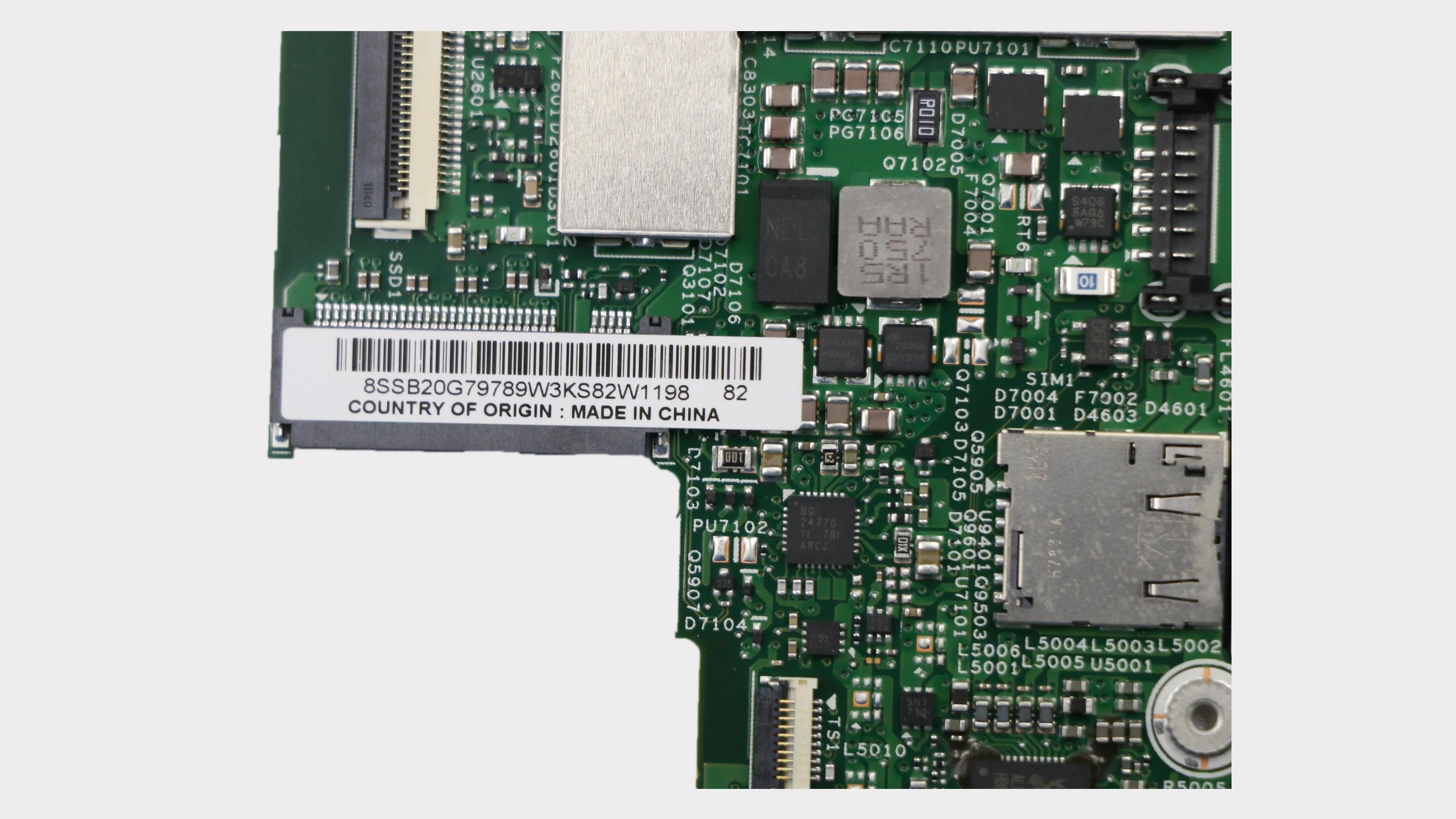 Для lenovo ThinkPad X1 Tablet 01AW760 материнская плата для ноутбука 15218-5 LGF-1.5 MB 448.0aq3/0051 I7-7Y75 16GB ram материнская плата