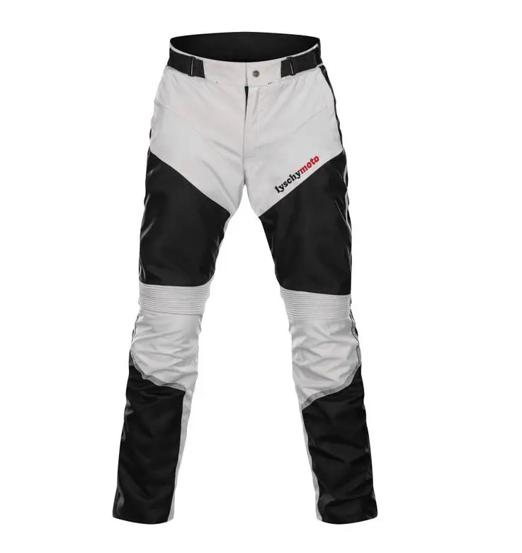 pants LYSCHY водоонепроницаемая мотоциклетная крутка и брюки со съемным вкладышем, мото костюмы, туристическая одежда, байкерские куртки, костюмы, брюки+ CE протекторы - Цвет: pants