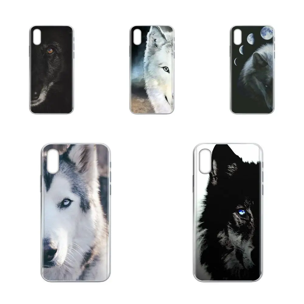 Мягкий дизайн для Sony Xperia Z Z1 Z2 Z3 Z4 Z5 compact Mini M2 M4 M5 T3 E3 E5 XA XA1 XZ Premium Animal Half Face Of