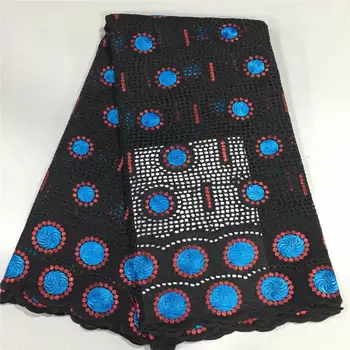 

2020High Quality African Swiss Voile Lace Fabrics Embroidery in Switzerland 100% Cotton Nigeran Dry Cotton Lace Fabric 5Y!LC2210