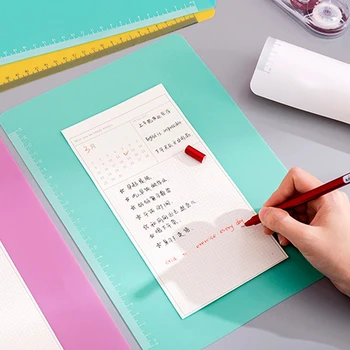 

New Hot Colorful Writing Pad Paper Holder Flexible Anti-slip Painting Drawing Board Tool for Students Office