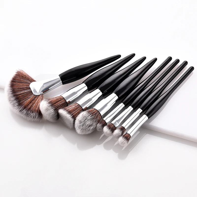 2019 Professional Makeup Brush Blush Foundation Concealer Eye Shadow 8Pcs/set Female Art Tools | Красота и здоровье