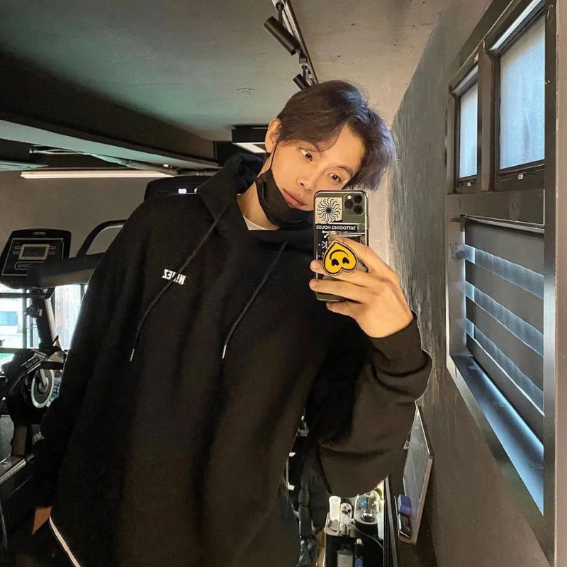 2021 Men's autumn Stringer Bodybuilding Hoodies Men Gym clothing Sweatshirt Long Sleeve Sportswear Fitness Pullover sweat coat