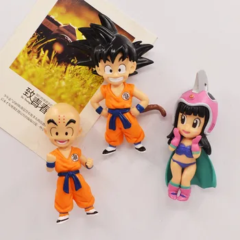 

Cartoon Dragon Ball Design Refrigerator Magnet 6PCS Decorative Refrigerator Magnetic Sticker Home Decoration Souvenir ZL436