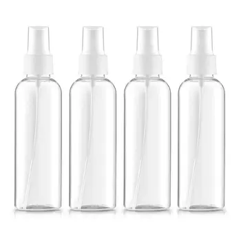 

3pcs 100ml Clear Spray Bottle Empty Plastic Spray Bottle Perfume Atomizer Cosmetic Container Makeup Tool