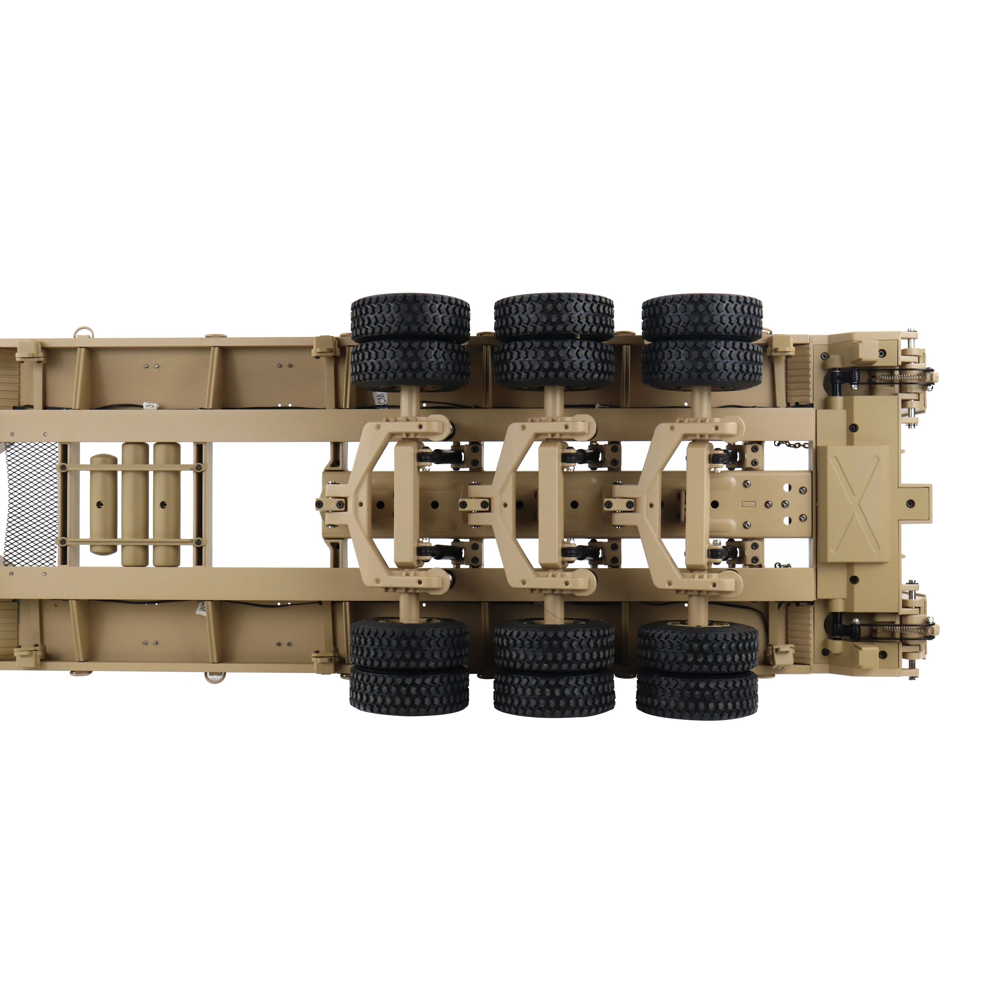 1/12 US M747 Heavy Military Semi Trailer 2.4G RC Full Scale Alloy Car KEYIGE HG-P806 5