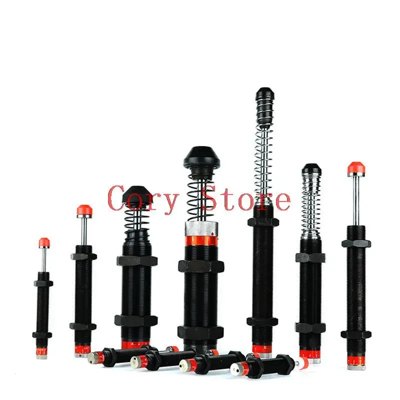 1Pc Pneumatic Oil Pressure Shock Absorber Plastic Cap Spring Can Reset