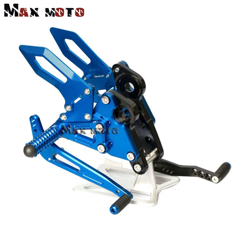 For YAMAHA MT-09 MT09 MT 09 FZ-09 FZ 09- Motorcycle CNC Footrest Rear Sets Adjustable Rearset Foot Pegs