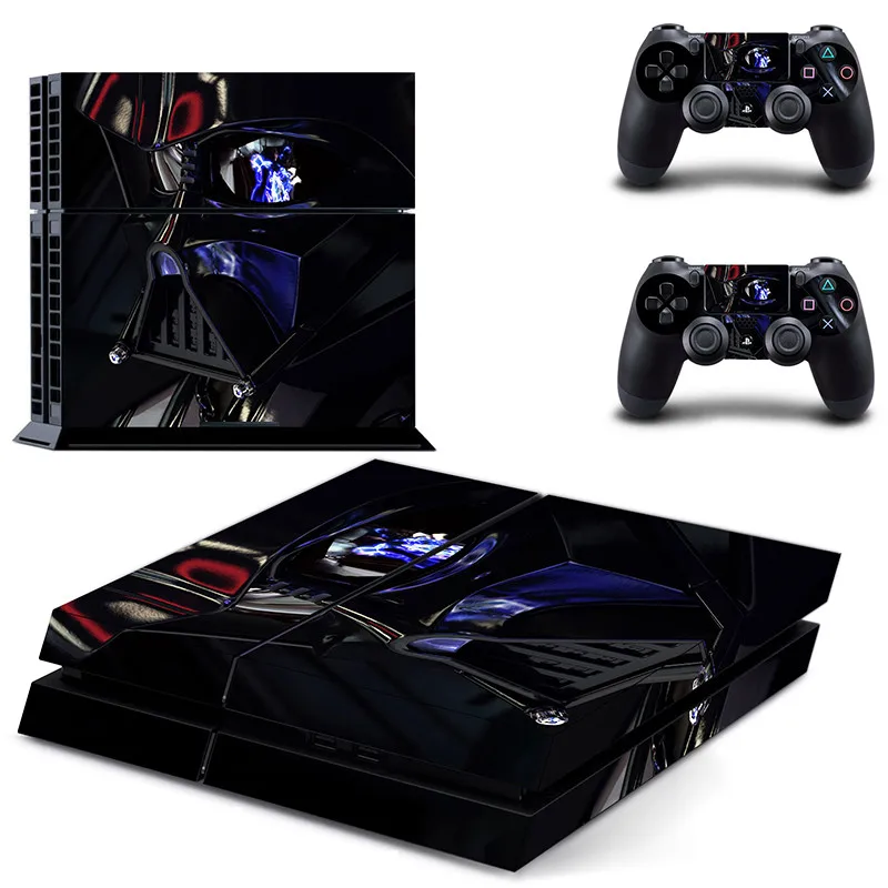 Star Wars Play station 4 наклейки s, PS 4 виниловые Наклейка для PS4 Pegatinas Adesivo для консоли playstation 4 и 2 контроллера - Цвет: DPTM0407