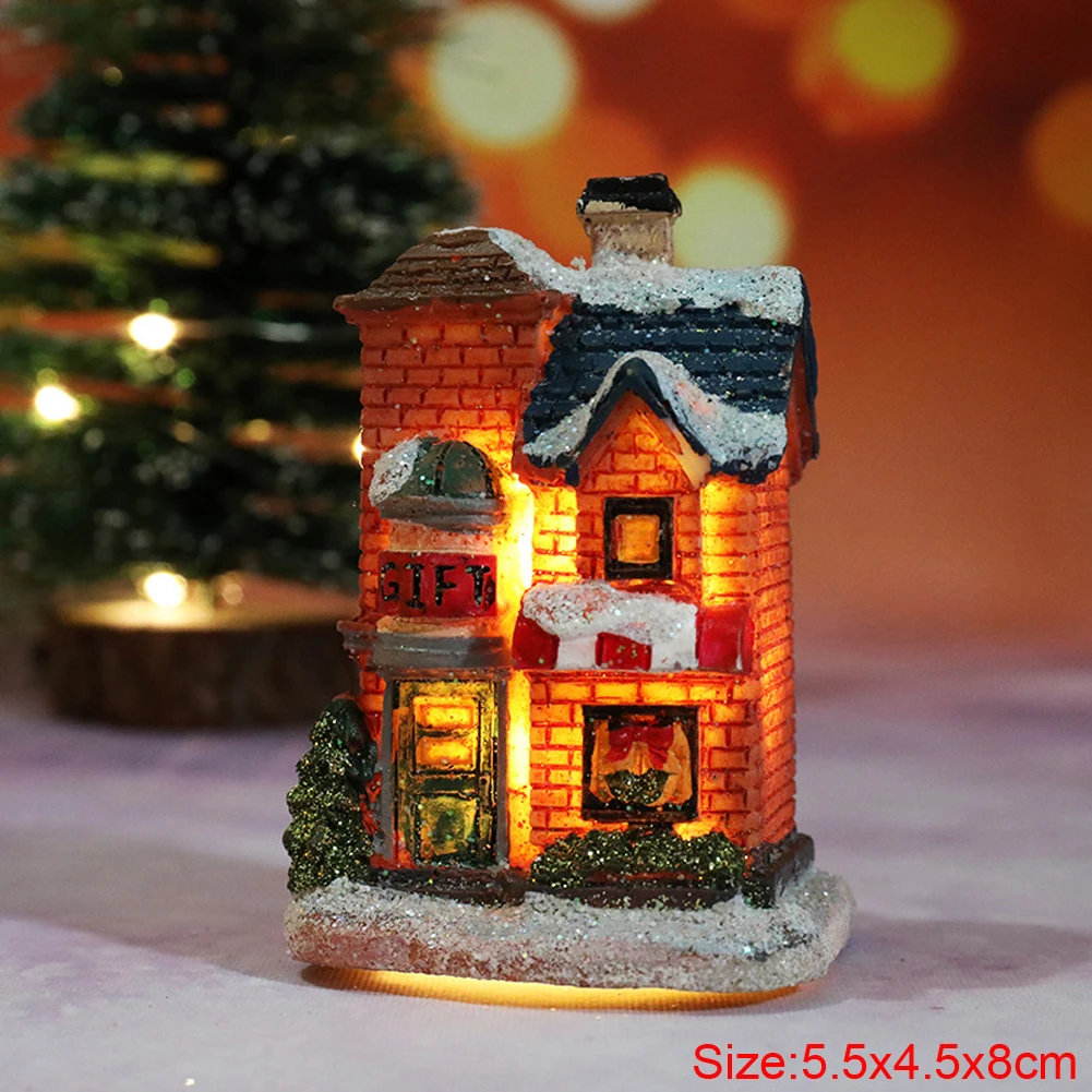 (🎅Hot Sale Now🎄) Christmas Small House Led Decoration