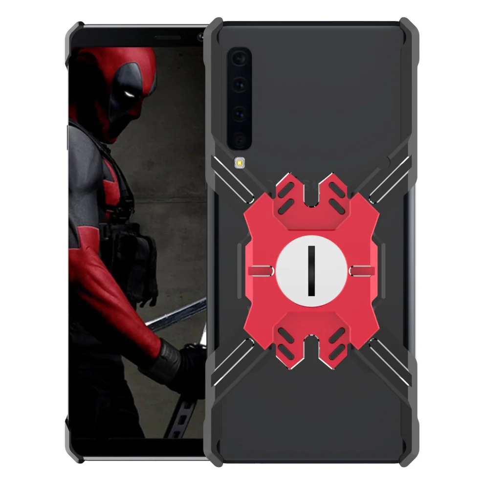 Герой Marvel элементы Алюминиевый металлический бампер чехол для samsung Galaxy A9 тонкий жесткий защитный бампер для телефона A9S