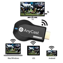 ТВ-флешка Anycast M2 Plus, Wifi-приемник для DLNA, Miracast, Airplay, Airmirror, экран 1080P Mira, экран зеркального отображения