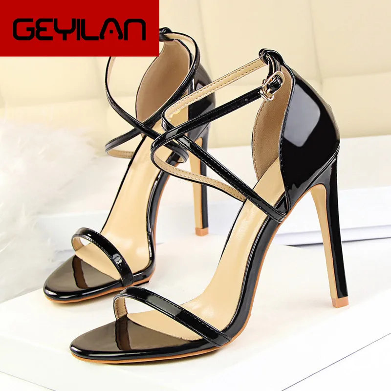 

Thin High Heels Women Sandals Ankle Strap Shoes Summer Open Toe Sandal Elegant Party Shoes Sandals DS-B0238