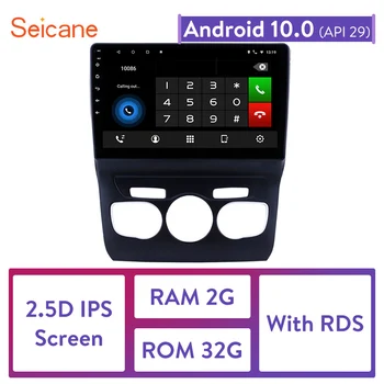 

Seicane Android 10.0 10.1" RAM 2GB ROM 32GB Car Radio Audio GPS Autoradio for 2013 2014 2015 2016 Citroen C4 left hand driving