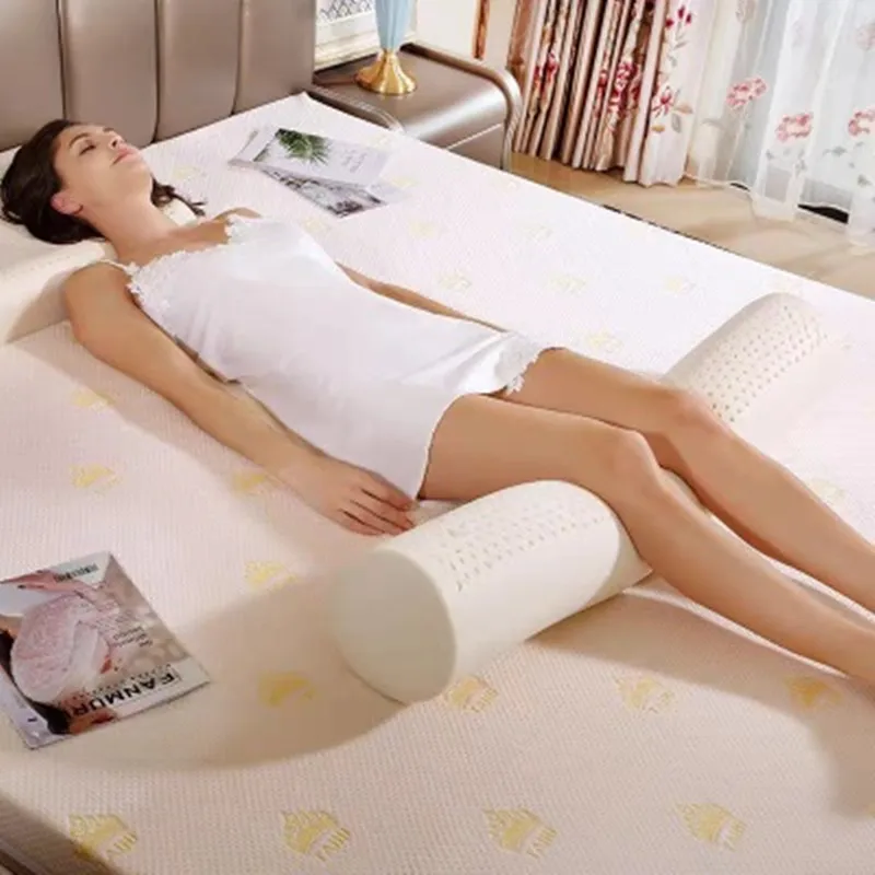 Multi-color Natural Latex Pillows Soft Bedding Sleeping Leg Waist Massage Pillow Health Care Pregnant Side Sleeper pillow