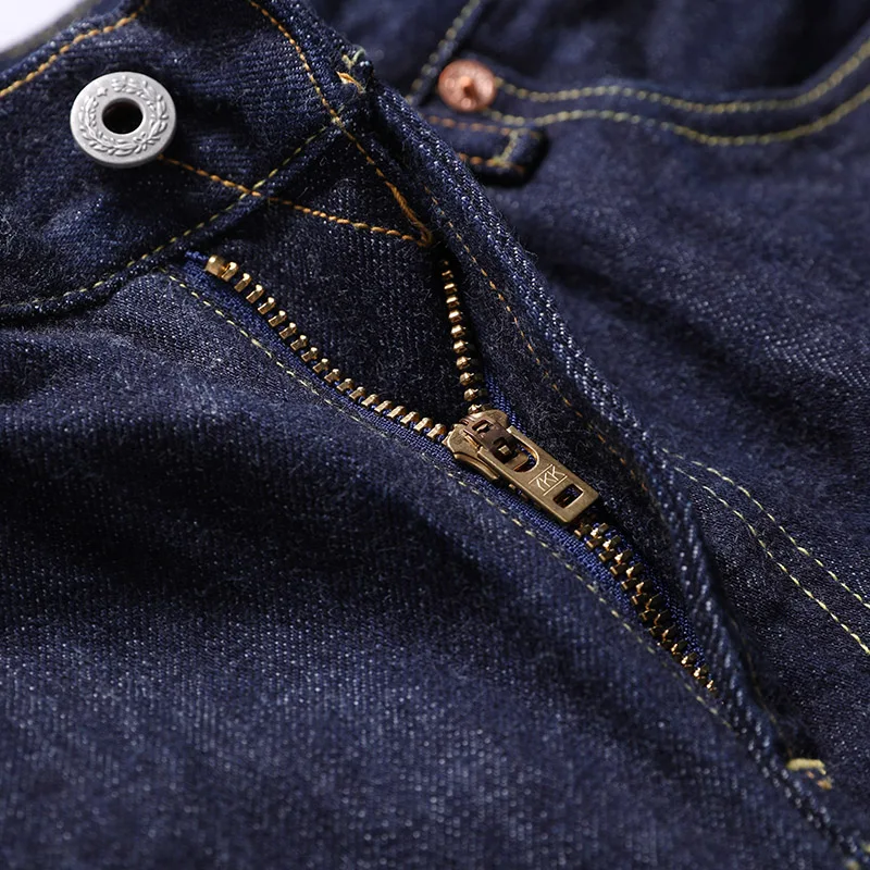 511XX-0009 RedTornado Raw Denim Jeans 16oz Heavy Weight Indigo Selvage One Washed Sanforized Zipper Pants 3