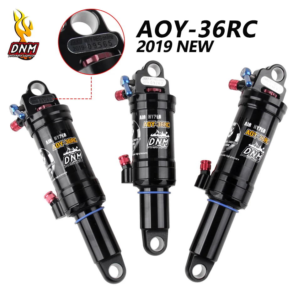 DNM/AOY 36RC AO 38RC MTB Велоспорт велосипед катушки Задний амортизатор 165/190/200/210 мм горный