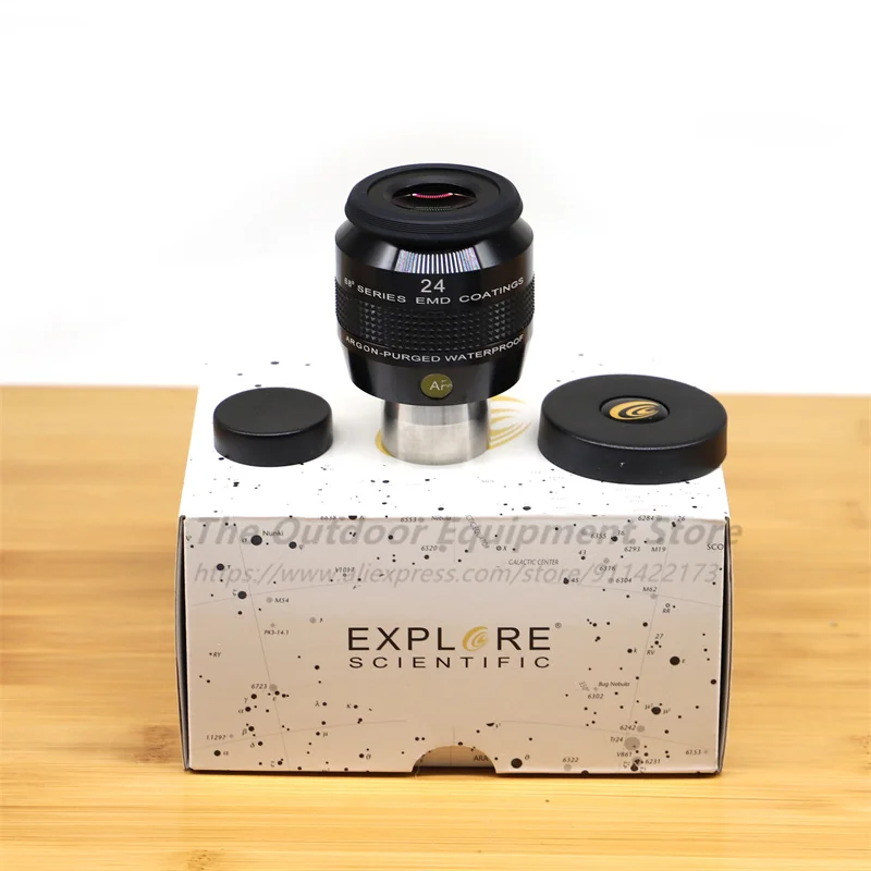 ExploreScientificEMDCoatingsEyepiece68DegreeWideangle24mm