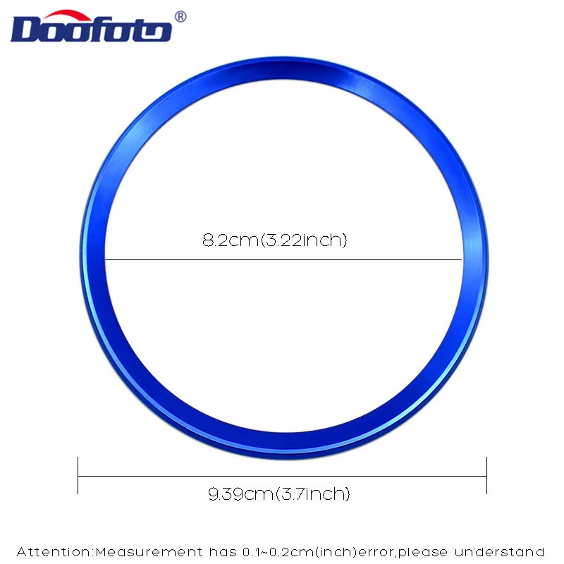 Doofoto крышка рулевого колеса кольцо автомобиля Наклейка для Audi S line A3 A4 B8 B6 A6 A7 A8 C6 Q3 Q5 Q7 A5 C7 TT украшение Стайлинг