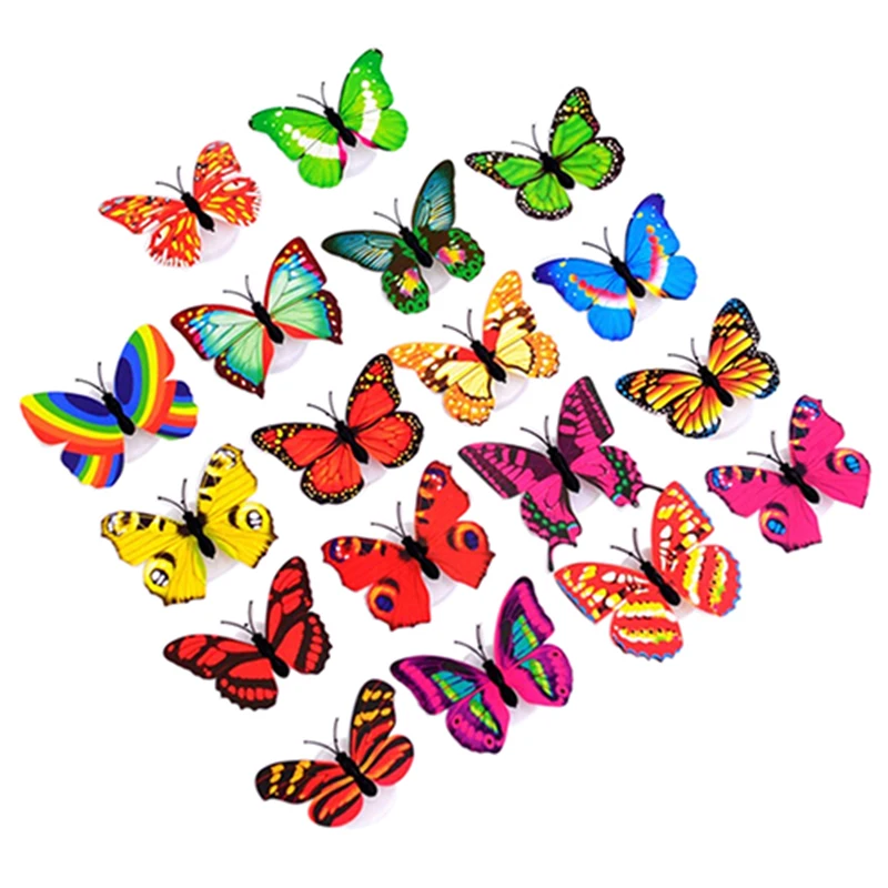 Led Butterfly 3D Decoration Pakistanled Butterfly 3D Decoration (Pack Of 12)