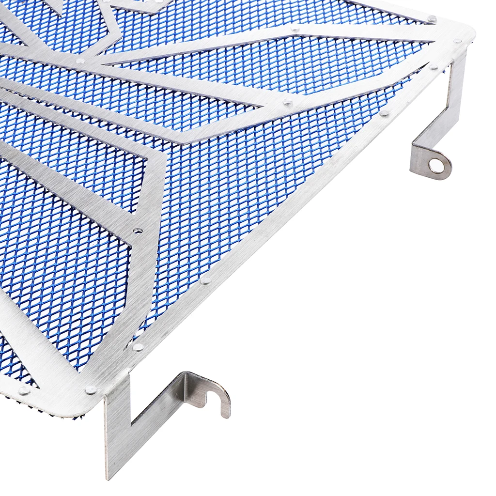 Motorcycle Radiator Guard Grille Oil Cooler Cover For YAMAHA 2016 Black+Blue