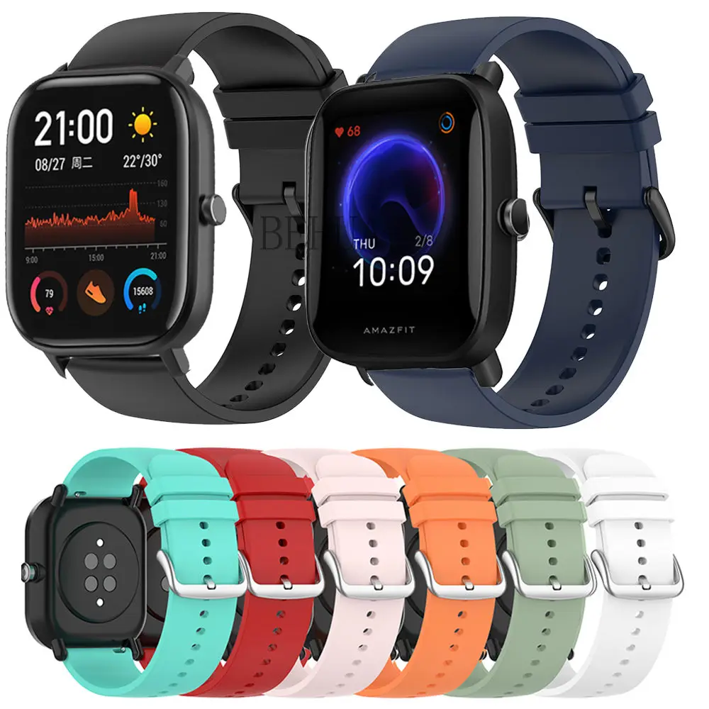 Correa de reloj para Huami Amazfit GTS, pulsera inteligente de silicona