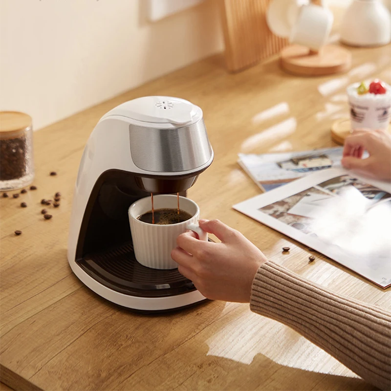 250ML Single Cup Coffee Maker with Auto-Shut Off, Small Drip Coffeemaker  Compact Coffee Pot Brewer Machine - AliExpress