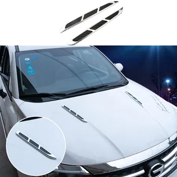 

Car Styling Car Hood decoration car shark gills Air outlet Sticker for Seat Ibiza Leon Toledo Arosa Alhambra Exeo Supercopa Mii