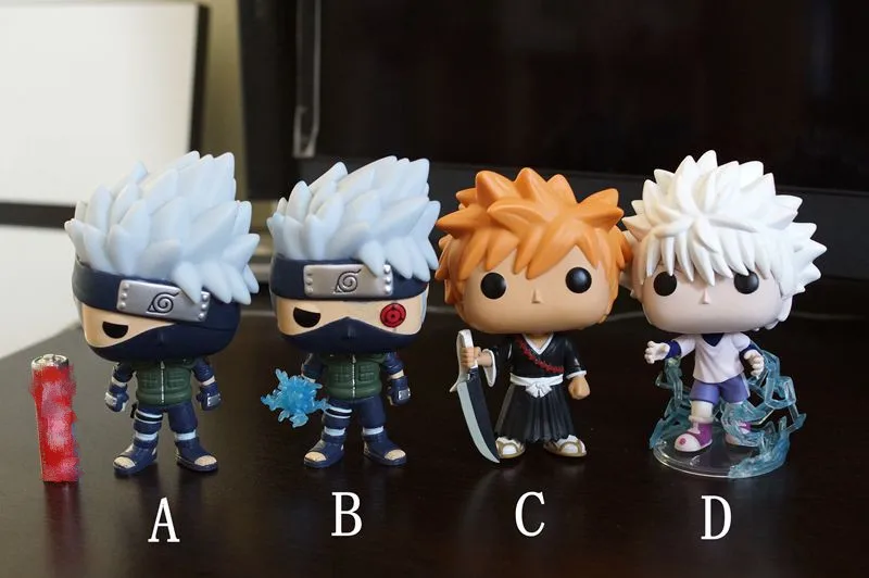 Оригинальный эксклюзивный Funko POP подержанная Наруто-Какаси отбеливающая