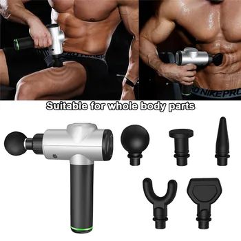 

Muscle Stimulator Massage Gun Vibrating Deep Therapy Relaxation Fascia Fitness Exercise Pain Relief Electric Massager US Plug