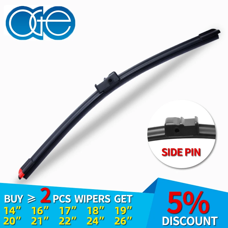 OGE 16'' 32'' Replacement Side Pin Wiper Blades Wiper Windscreen Refill