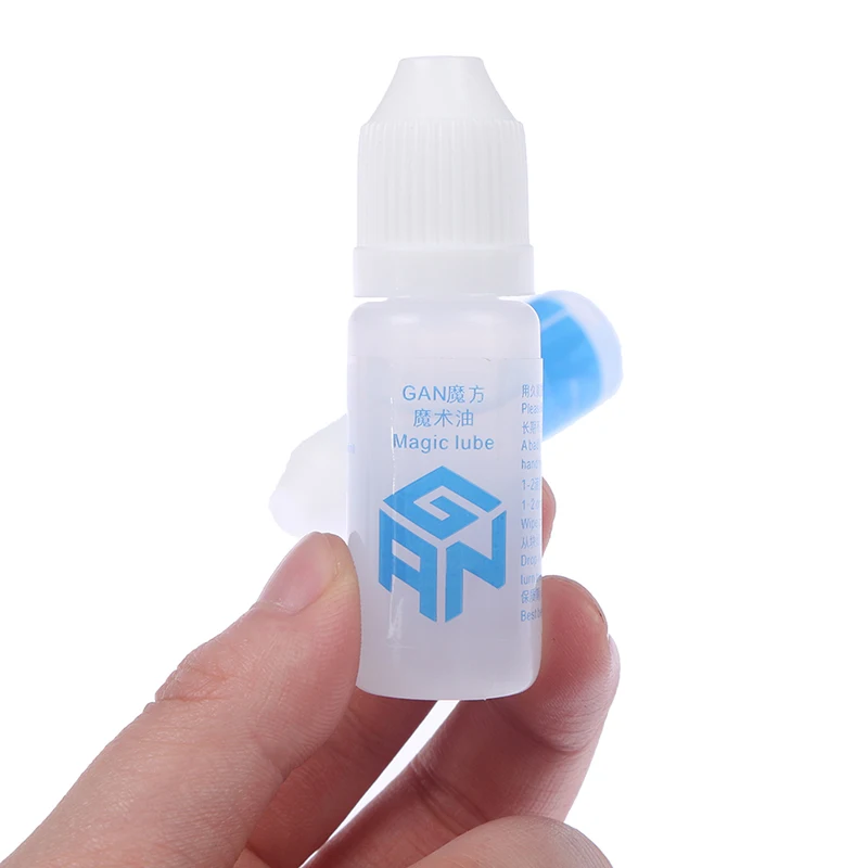 Lubricante de silicona para cubo mágico Gan, cubo estándar de Rubik, 10ml