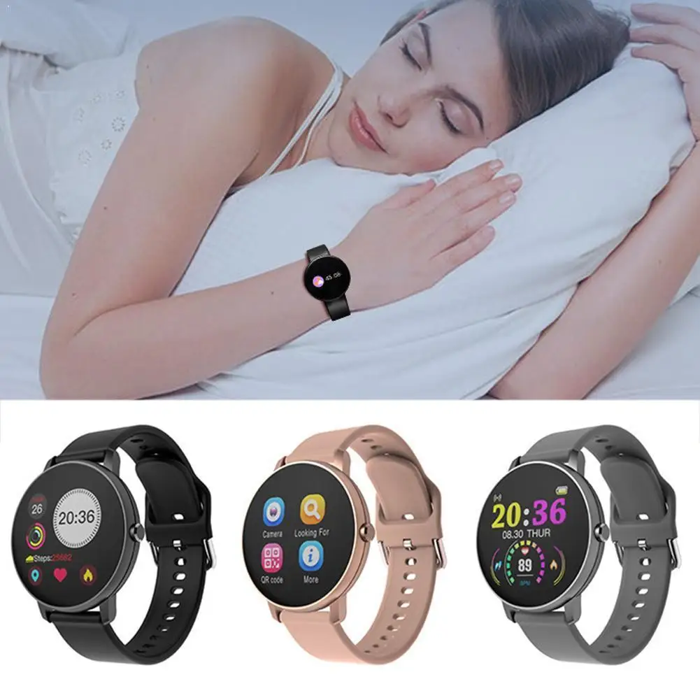 

NEW High Quality Smart Watch Blood Oxygen Pressure Waterproof Monitor Oxygen Rate Heart Watch Smart U0H8