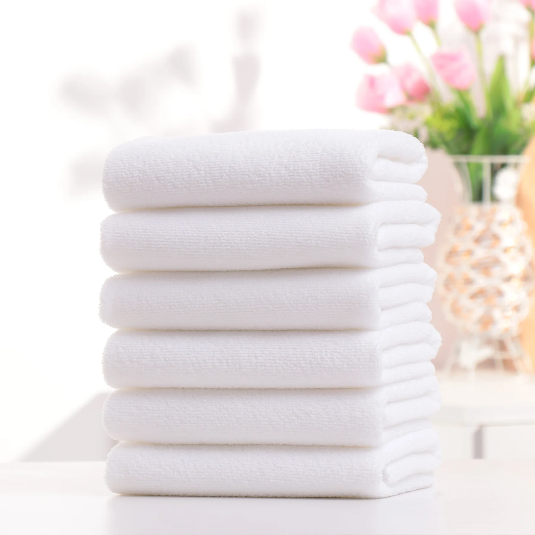 5pcs/lot Good Quality Cheap Face Towel Small Towel Hand Towels