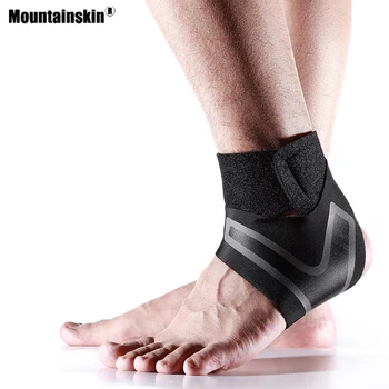 Mountainskin Mannen Womens Enkel Ondersteuning Fitness Sport Fietsen Running Geperst Basketbal Fitness Gemak Hak Protector VK154